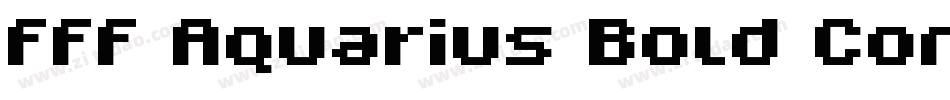 FFF Aquarius Bold Condensed字体转换